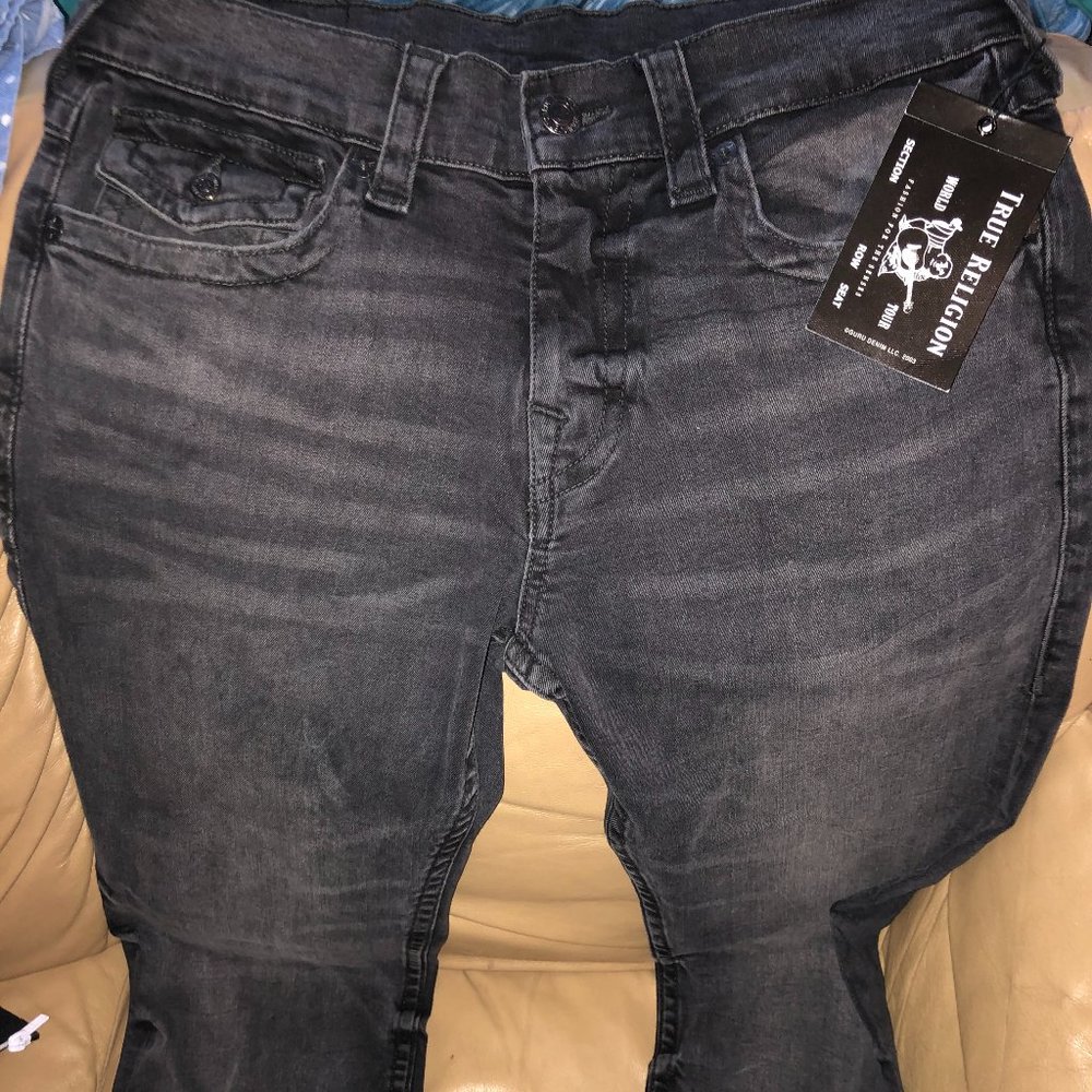 True Religion Black Ricky Jeans - Picture 6 of 8